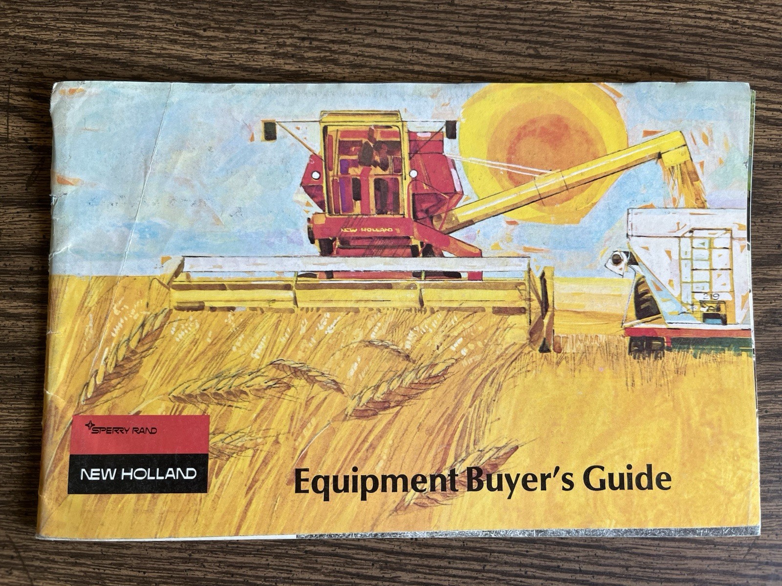 New Holland Equipment Buyers Guide Sales Brochure 1971 Volume 16 Number 8