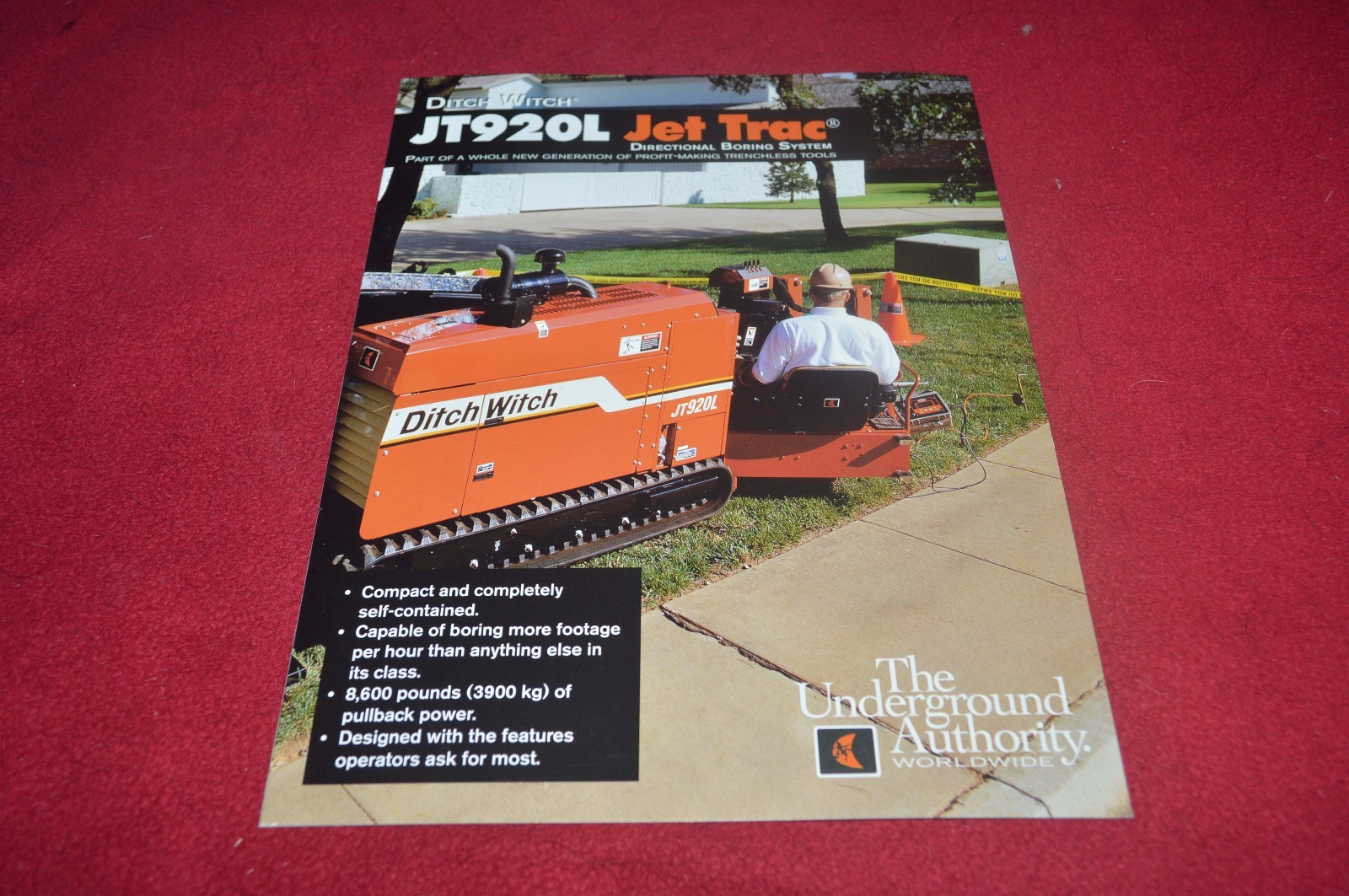 Ditch Witch JT920L Jet Trac Dealer&rsquo;s Brochure YABE16