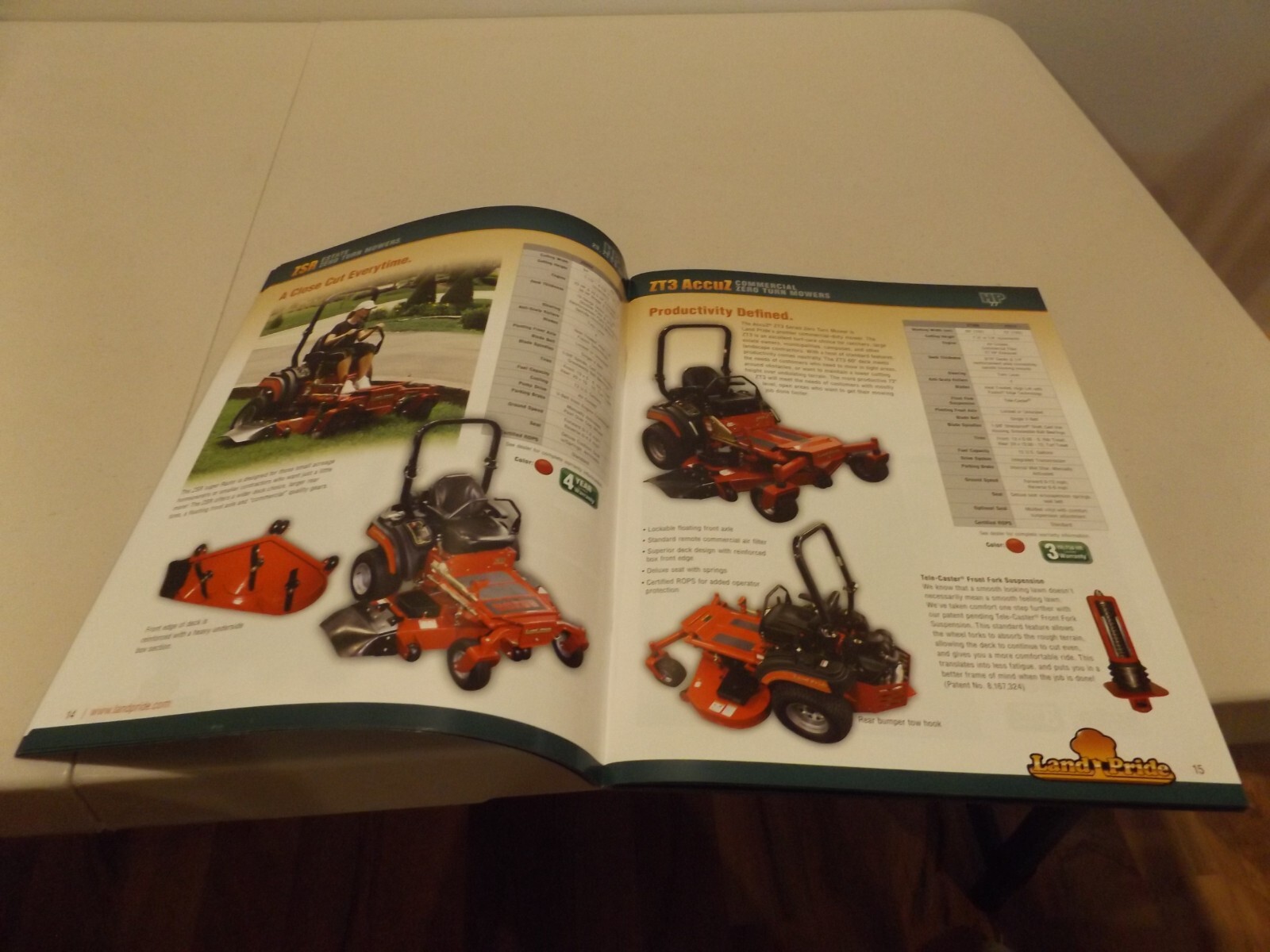LAND PRIDE PRODUCT GUIDE, LP Consistently Leading the Way, 7/15/13