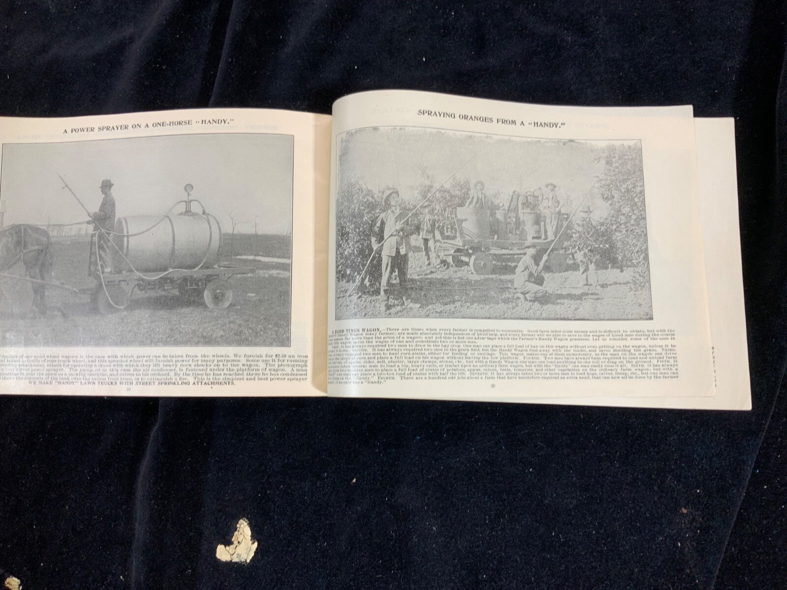 Antique Farmers Handy Wagon Company~1900~Saginaw Michigan~