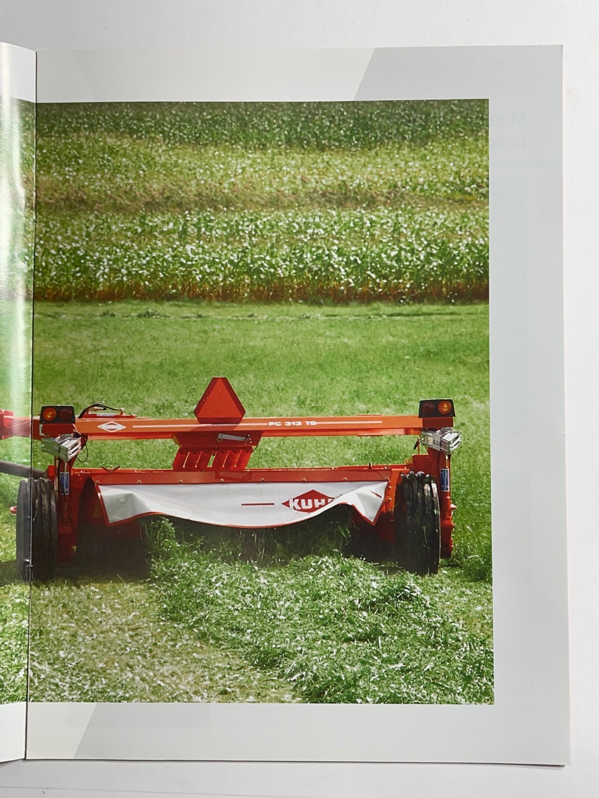 Kuhn FC 243 – 313 Trailed Mower Conditioners – Sales Brochure *Showroom Booklet*