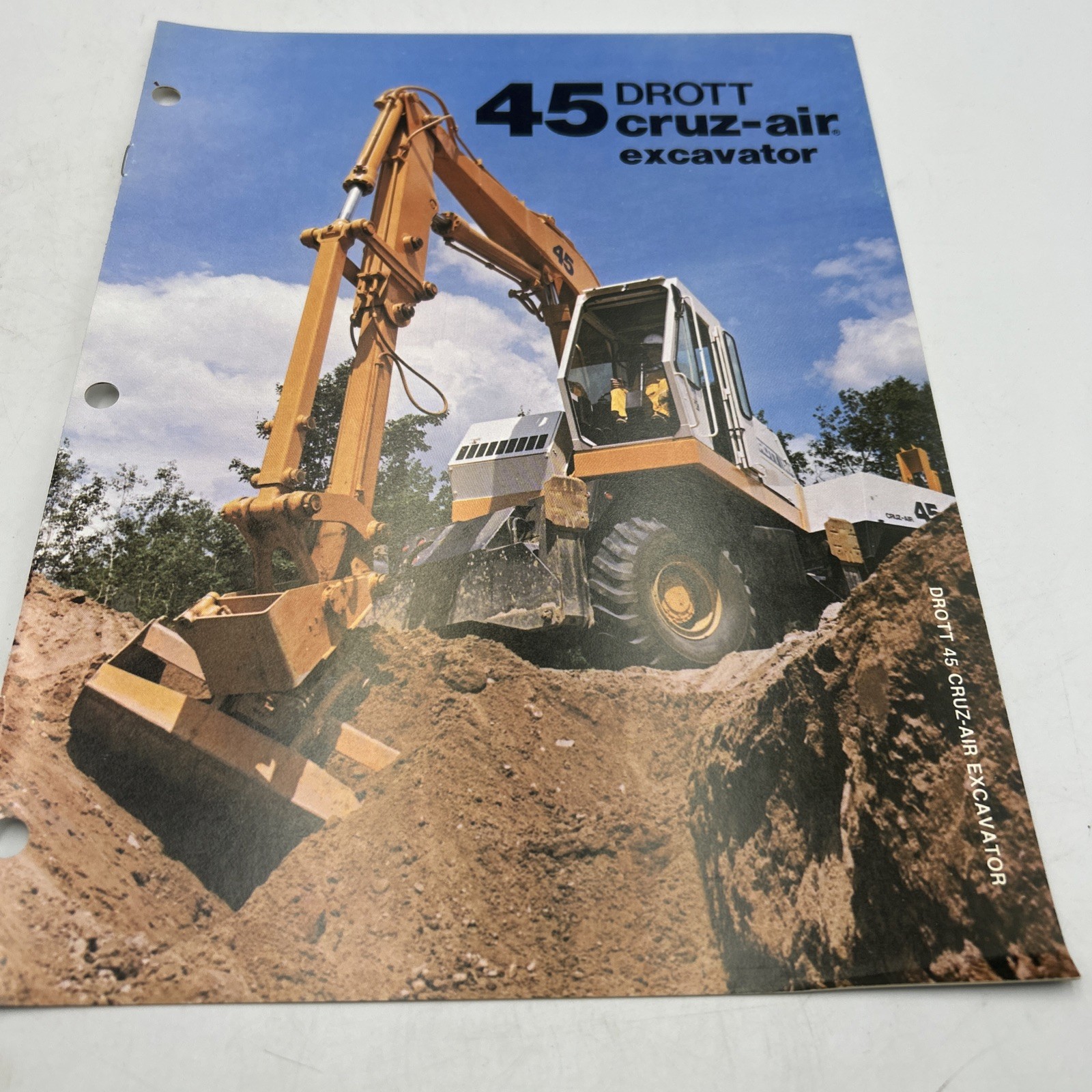 Drott 45 Cruz-Air Excavator Brochure