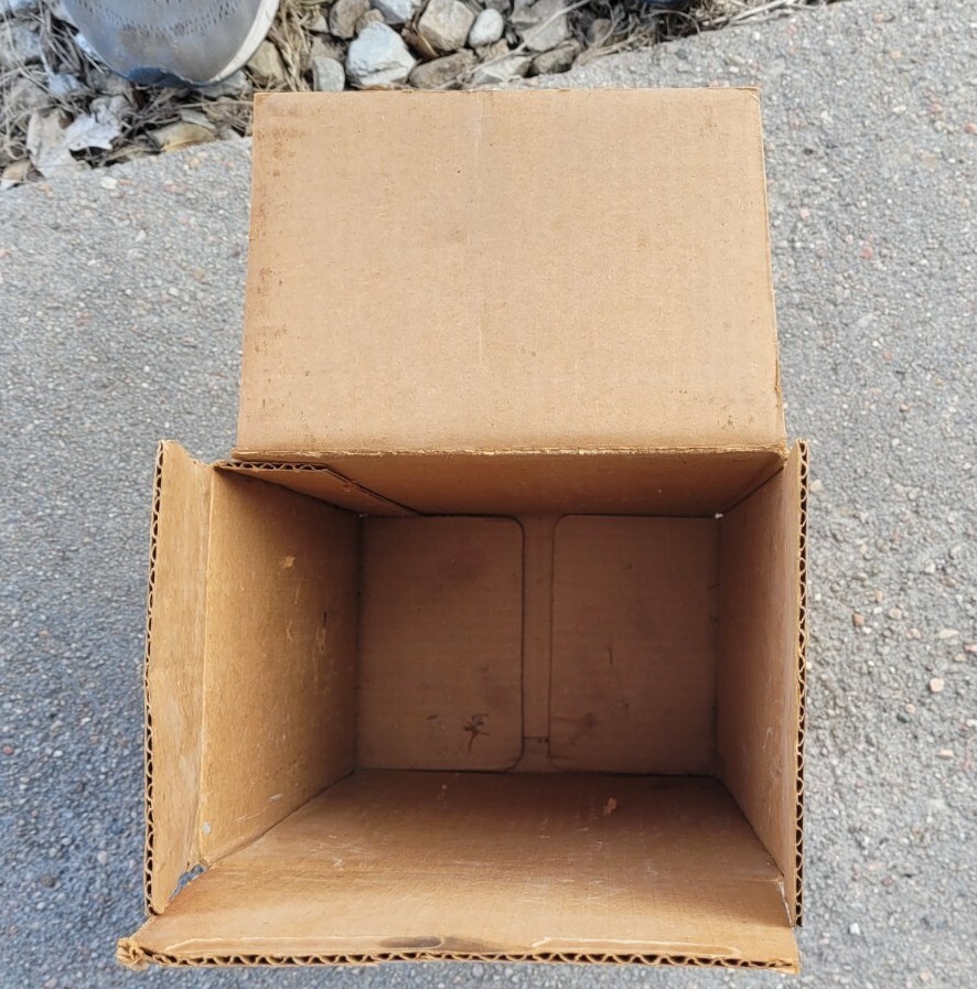Vintage 1960s Briggs and Stratton Shipping Advertising Cardboard Box