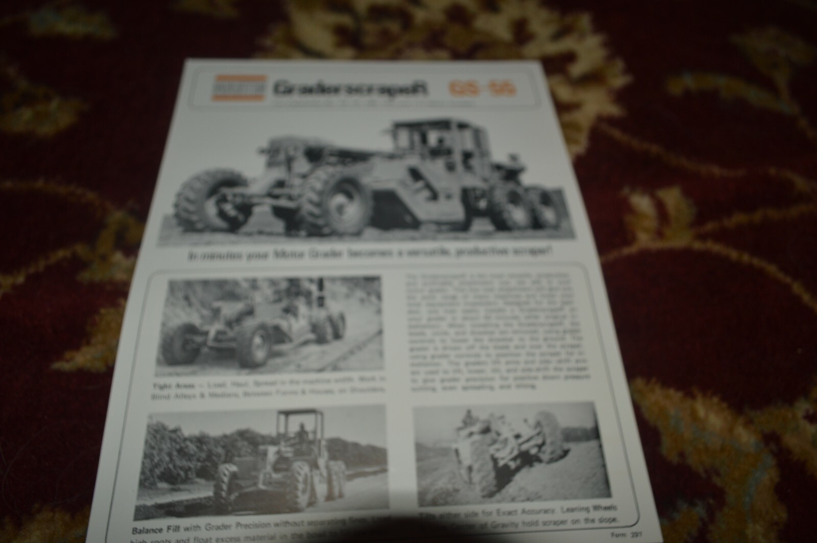 Martin GS-55 Graderscraper Brochure BASE