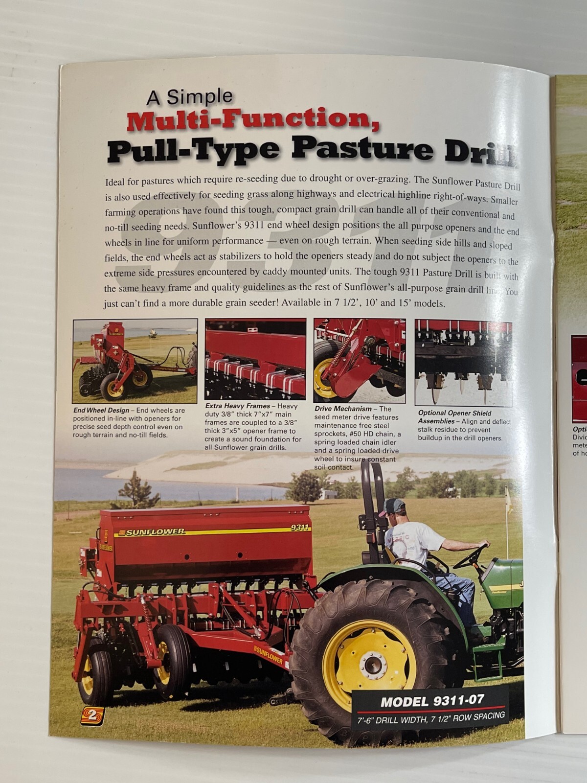 Sunflower – Grain Drills All Purpose – Sales Brochure *Original Brochure* 2003