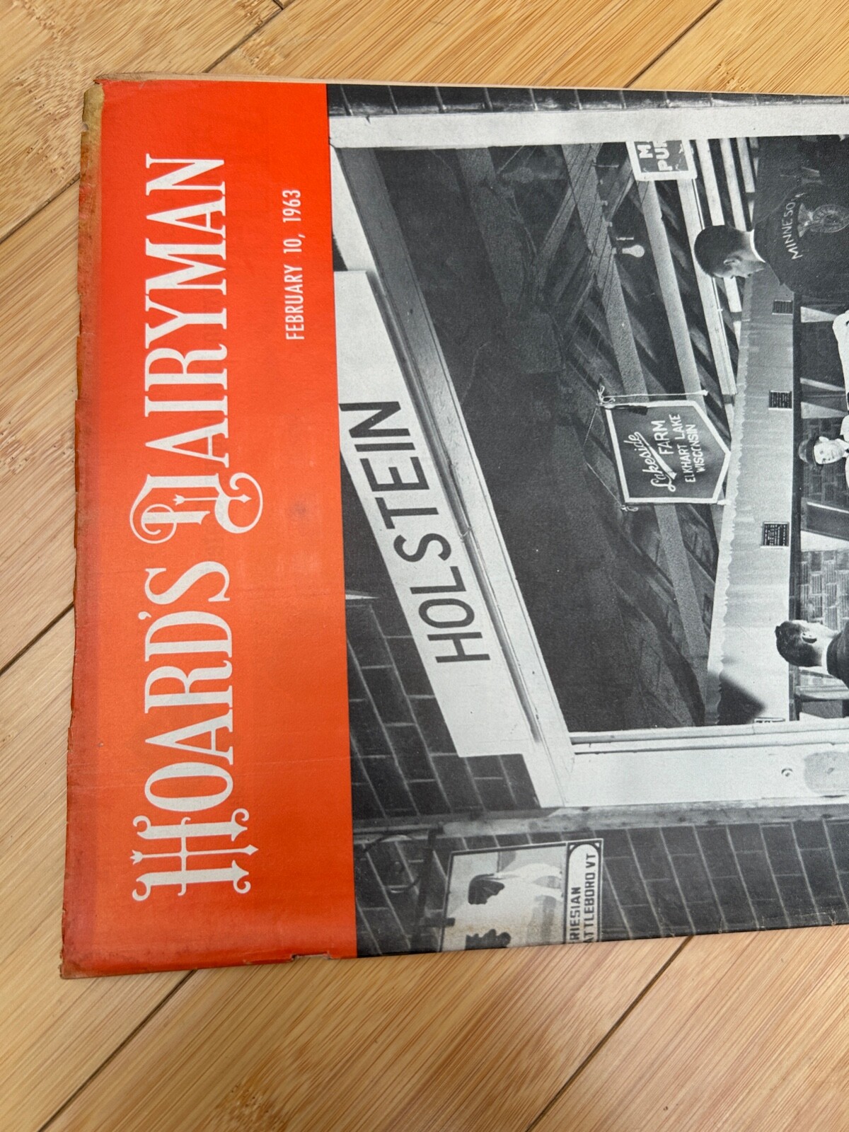 FEB 10 1963 HOARD&rsquo;S DAIRYMAN DAIRY FARM MAGAZINE HOLSTEIN JUDGING CONTEST CLASS