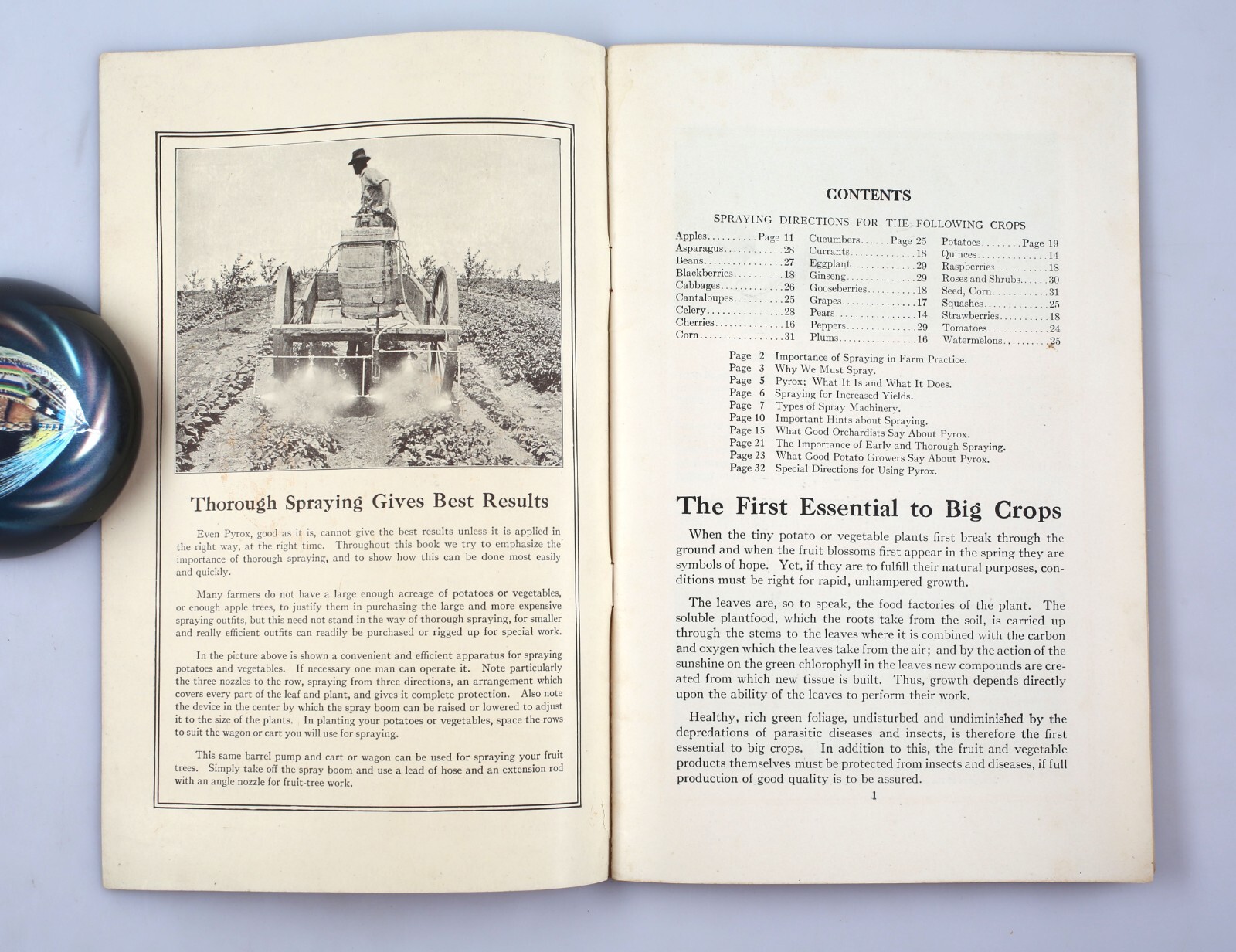 Vintage The Pyrox Spray Guide Bower Insecticide Co. Arsenate of Lead Poison