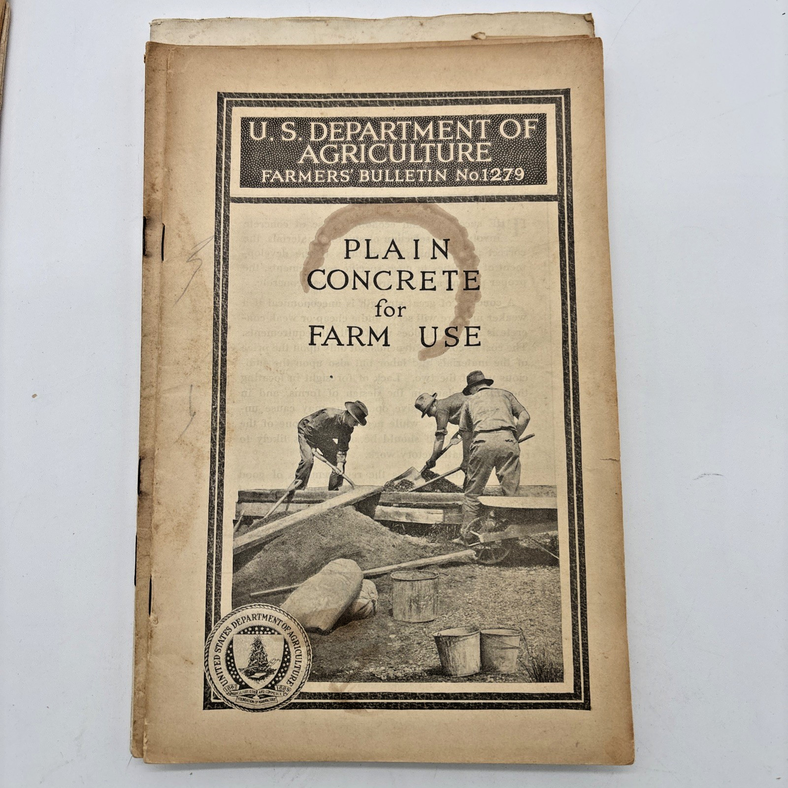 1898, 1900’s-1930&rsquo;S U.S DEPARTMENT OF AGRICULTURE FARMERS&rsquo; BULLETINS LOT OF 14
