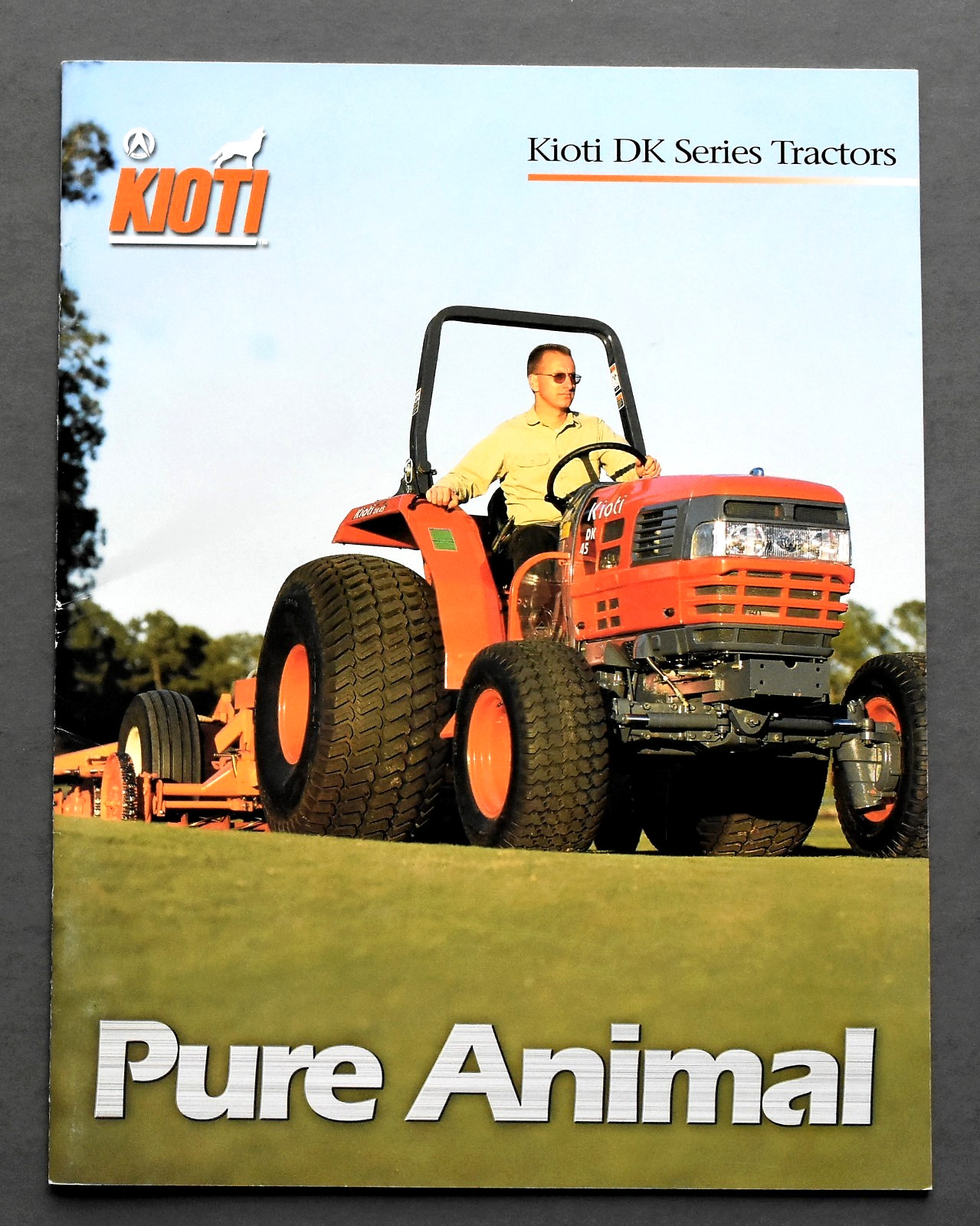 ORIGINAL 2008 KIOTI DK SERIES TRACTOR SALES BROCHURE ~ 22 PAGES ~ 8.5&Prime; x 11&Prime;