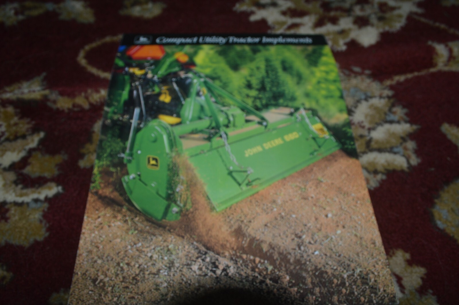 John Deere Compact Utility Tractor Implements For 1994 Brochure FCCA