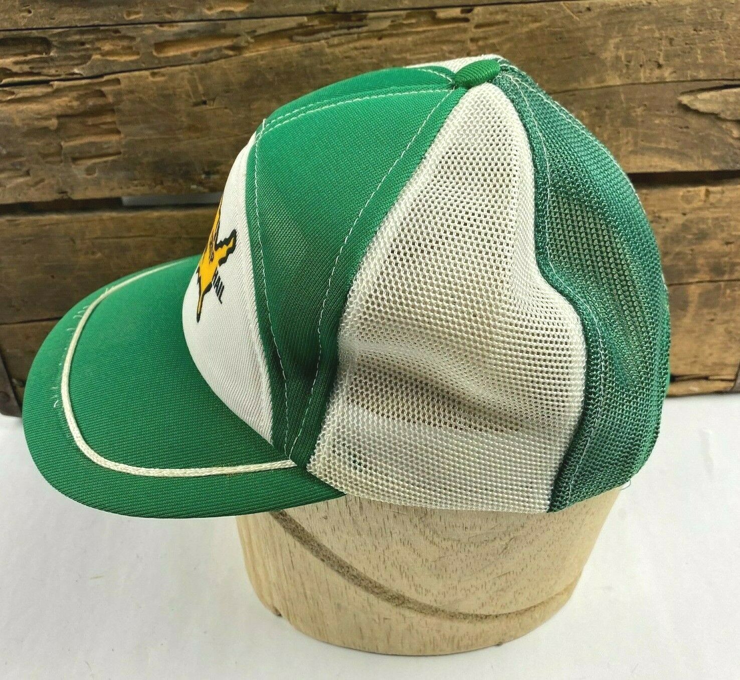 Nationwide Crop Hail Trucker Hat Farmer Snapback Cap Mesh SM-MD Ag USA Vintage
