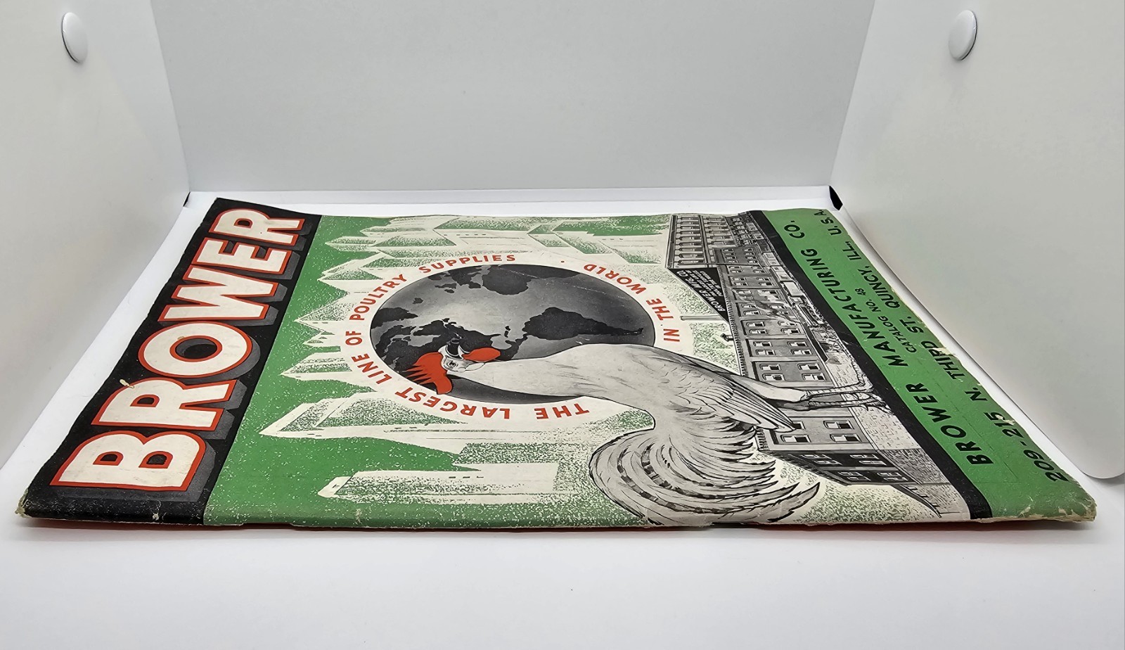 1938 BROWER MANUFACTURING CATALOG No. 48 Poultry Supplies Equipment Ranching USA