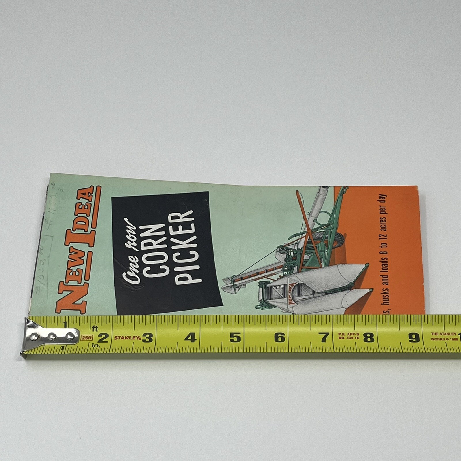 1930&rsquo;s New Idea One Row Corn Picker Brochure Booklet Pamphlet