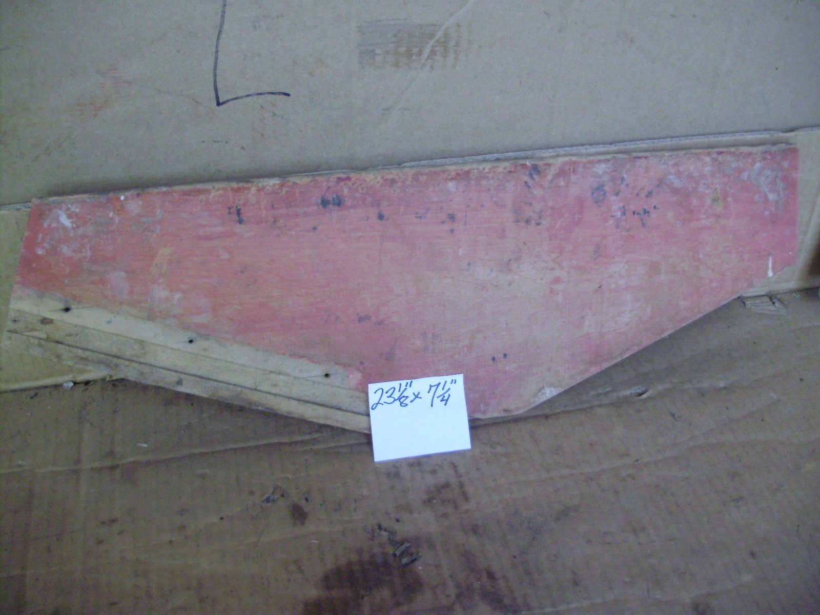 A.T. Ferrell Clipper Saginaw, A.H. Hoffman Landisville, Antique Wood Sign
