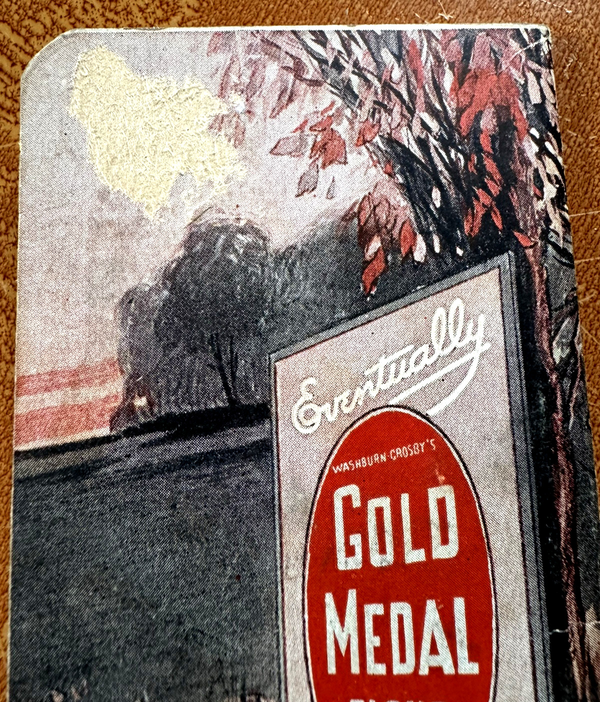 Vintage Gold Medal Flour Note Pad (HANDWRITTEN FARM NOTES) 1919-1920~343