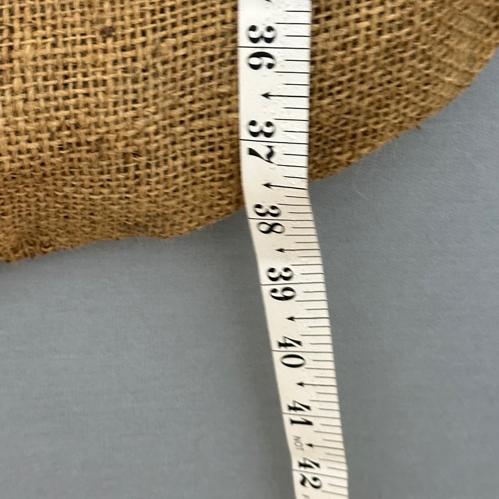 VTG Pennant FFI Potato Burlap Sack Fisher Farms ND 100 LB Farmhouse Rustic Decor