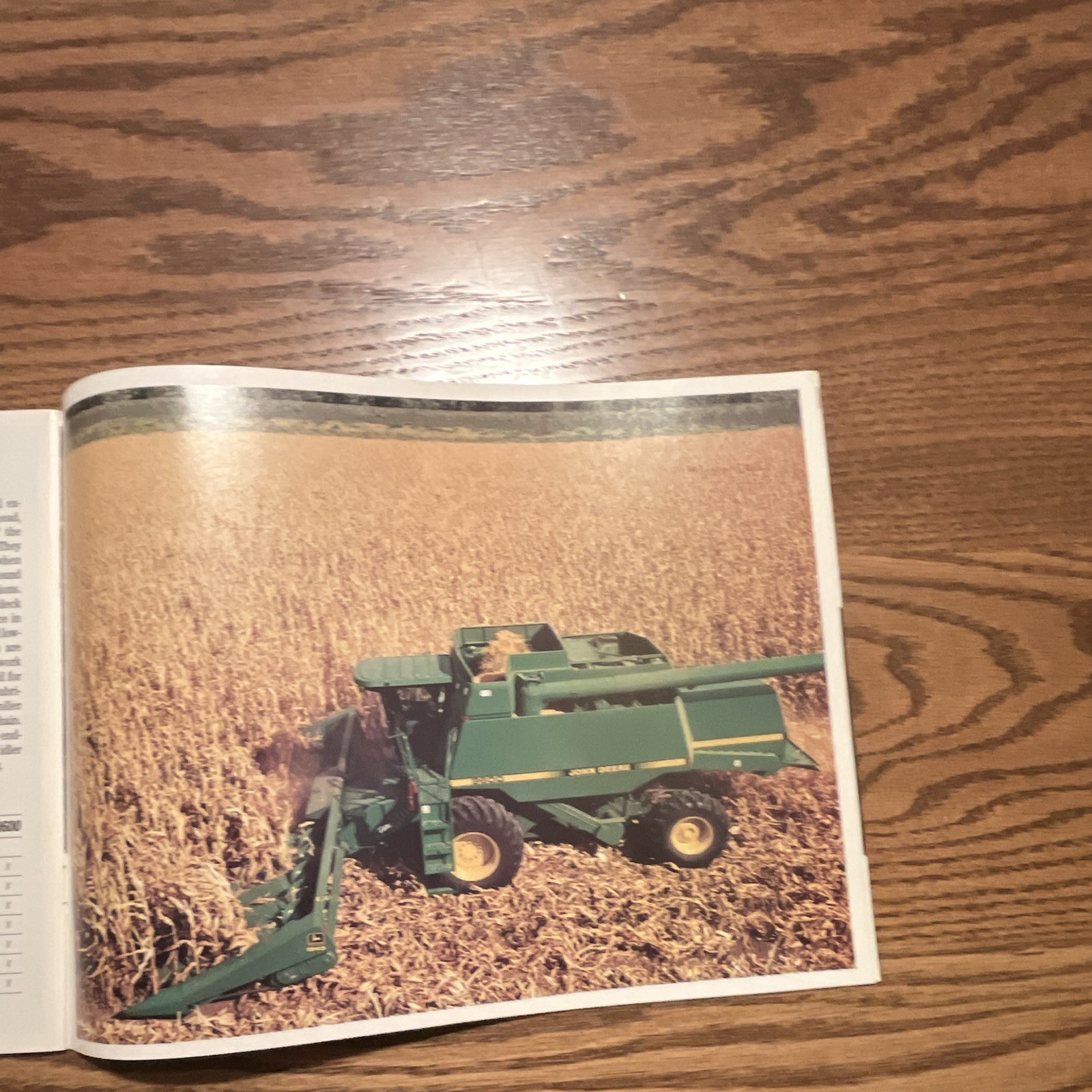 John Deere Step Into the 90&rsquo;s Combines Advertising Brochure 1990s Agriculture