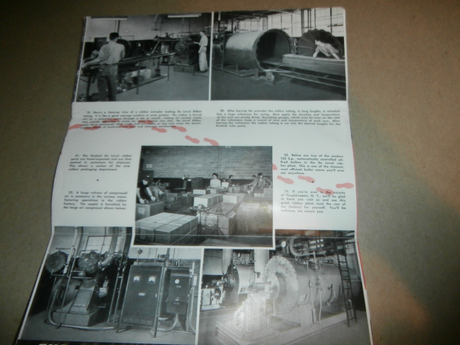 De Laval Speedway Milker Water Heater Separator Rubber Plant Brochures Lineboro