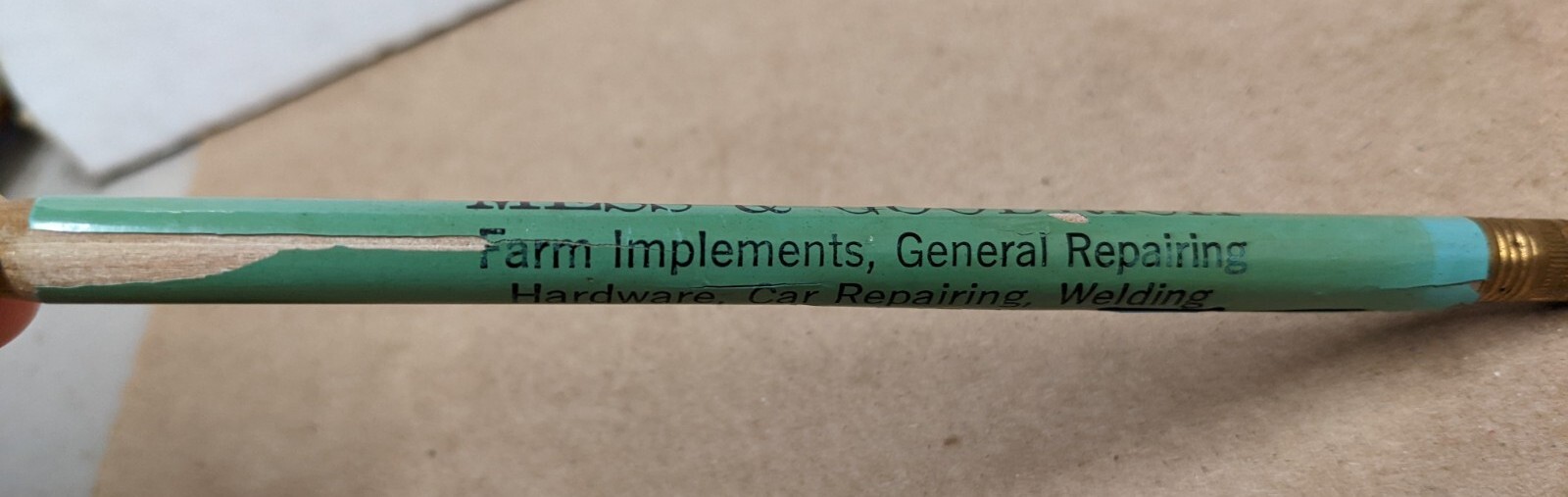 Vintage Mess & Goodrich Phn 3171 Gilmore City Iowa IA Pencil Farm Implements +