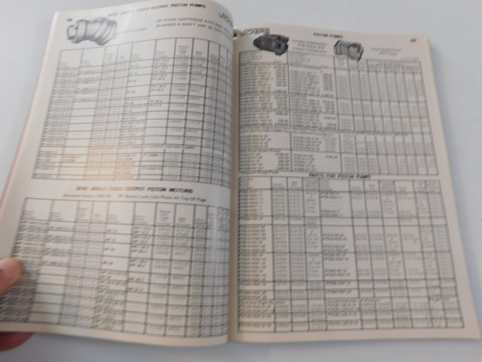 1973 HYDRAULICS CO. RED BOOK PARTS CATALOGUE PRICE GUIDE VG HYDRAULICS & BEARING