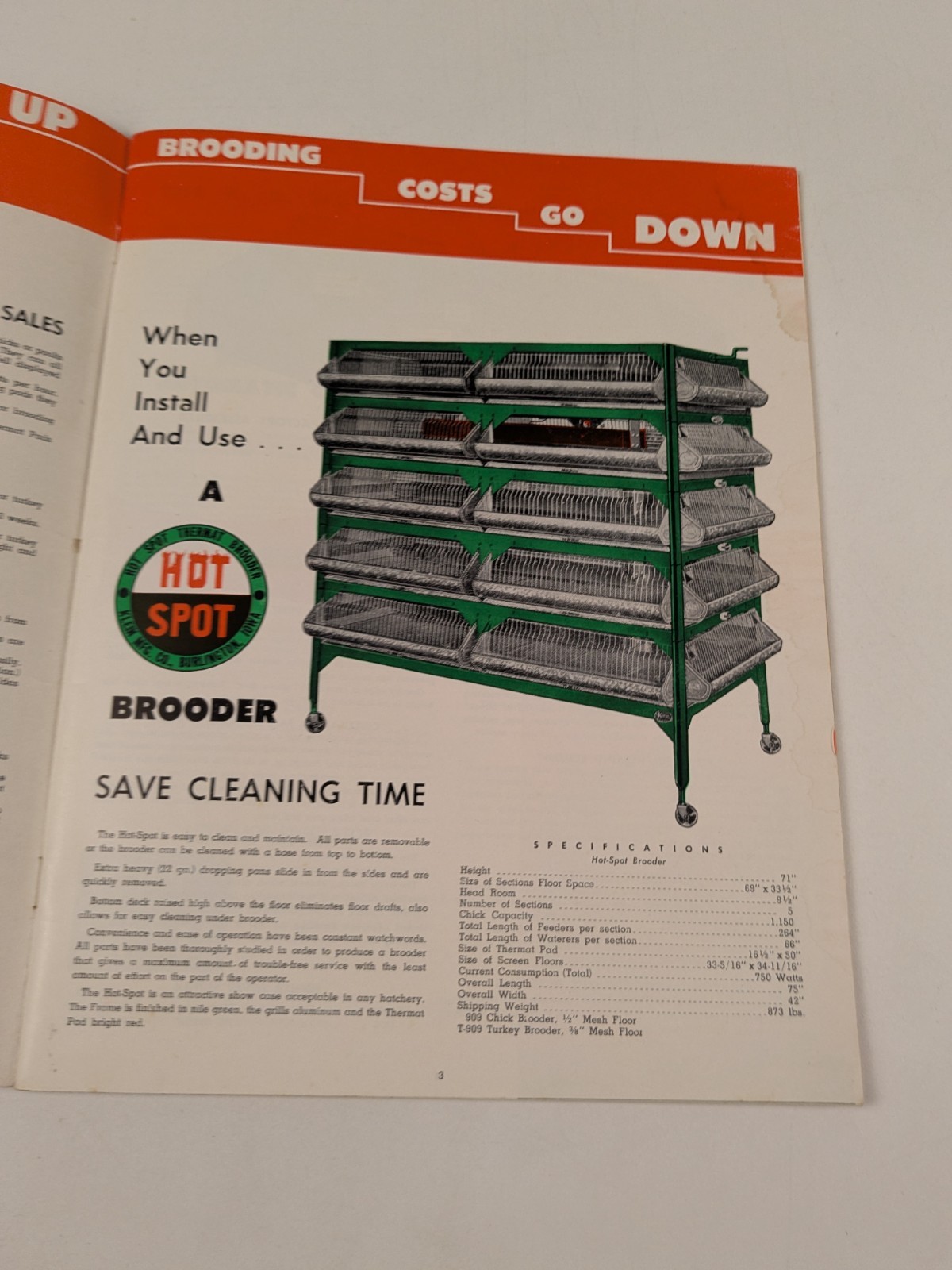 C1940-50s – American Excelsior Corp St Louis Mo Poultry Catalogue – B15