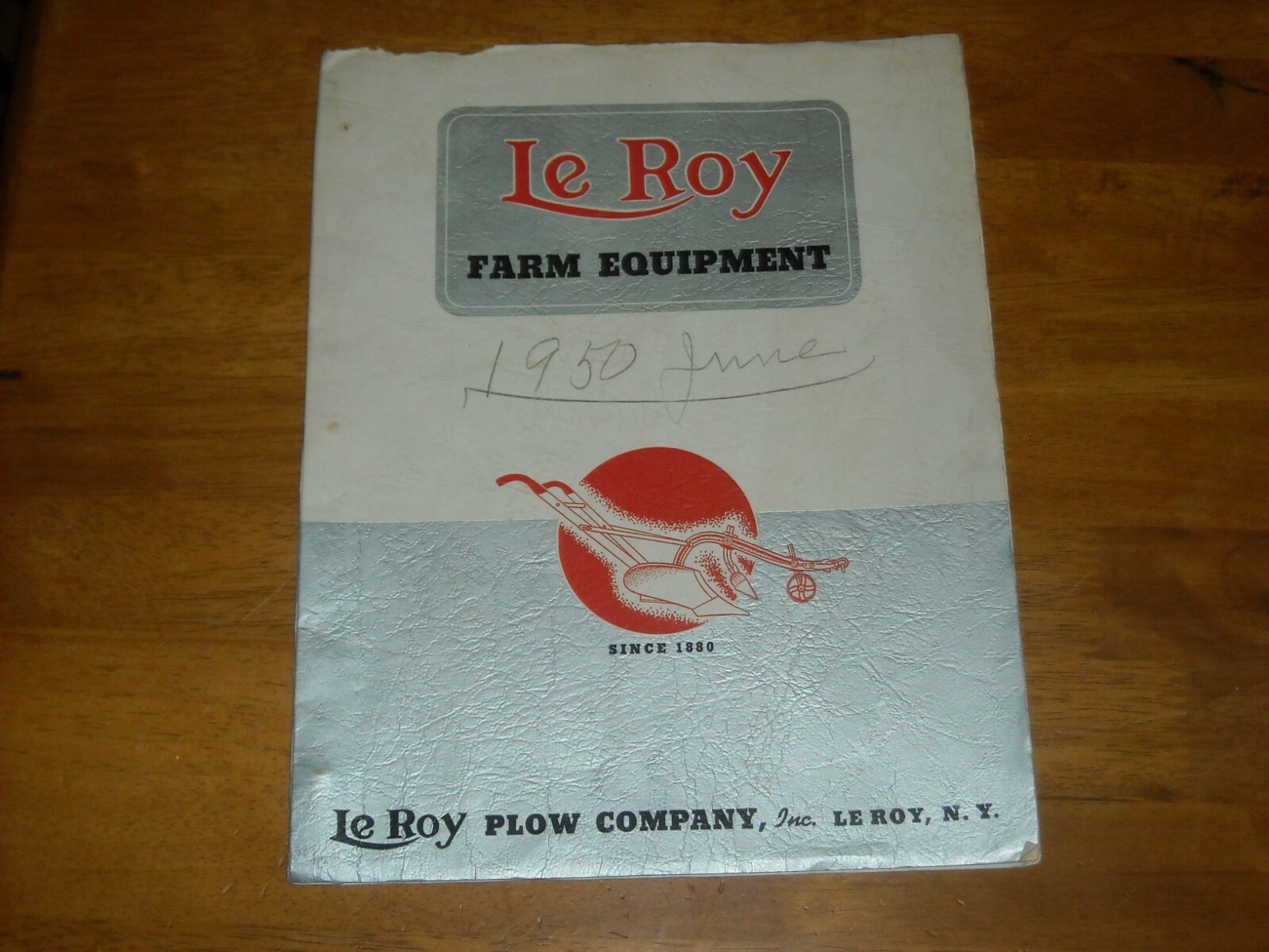 Vtg. Le Roy Farm Equipment June 1950 Catalog Pages