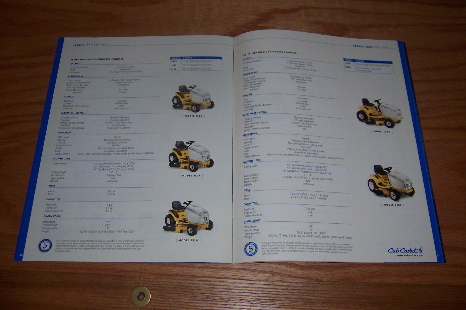 2003 CUB CADET OUTDOOR POWER EQUIPMENT LITERATURE #773-2473