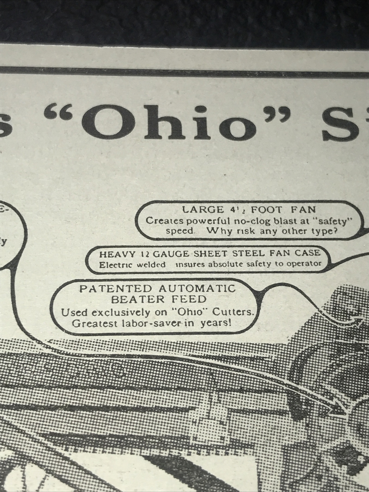 1916 Silver Ohio Silo Fillers Farm Advertising – Salem – Ohio