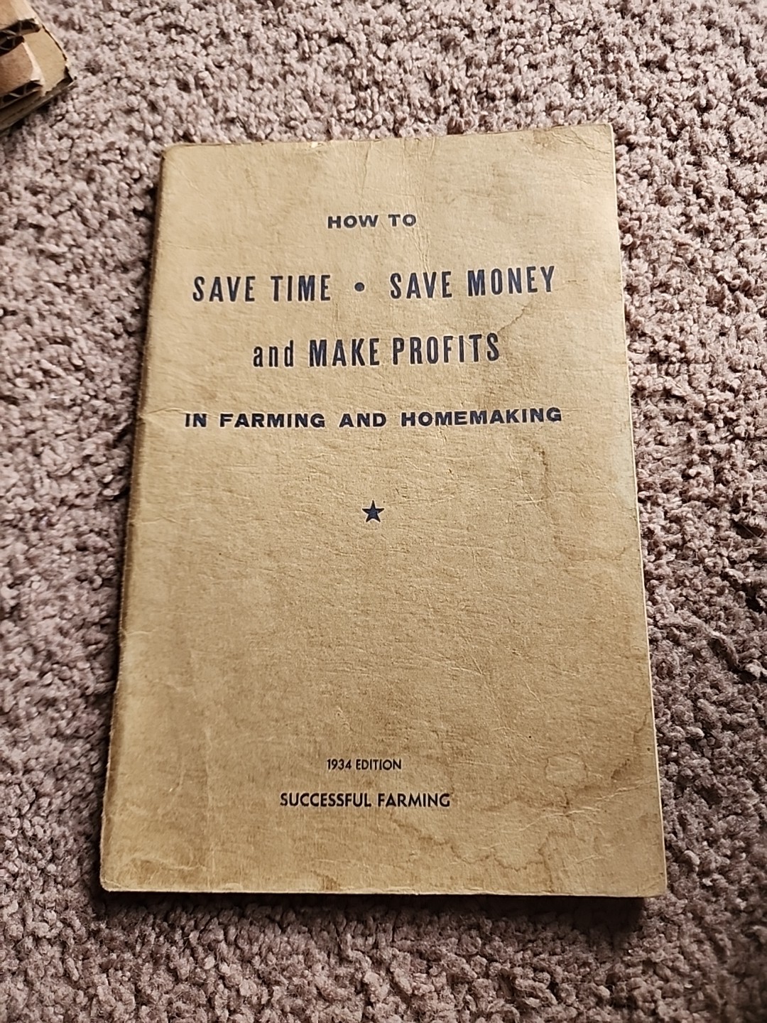 1934 Succesful Farming How To Save Time Save Money And Make Profits Farm Book
