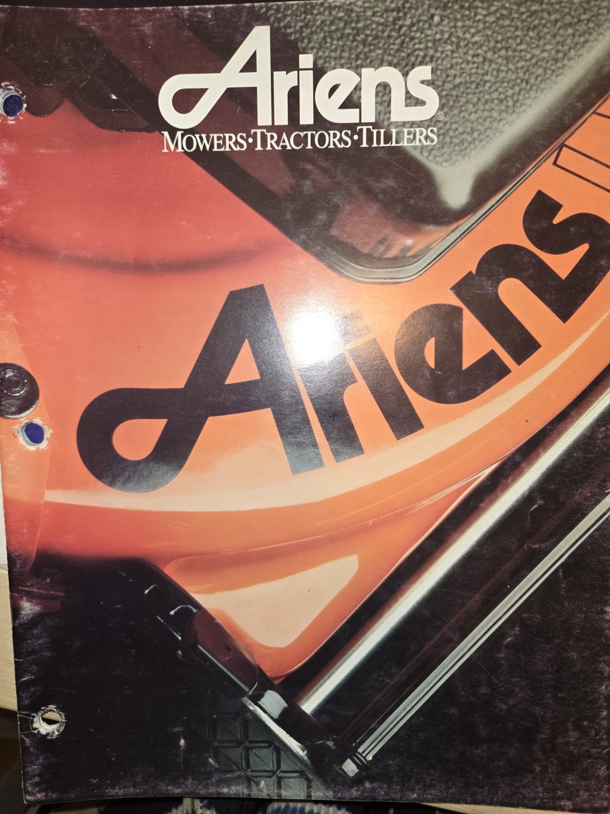 1987 ARIENS DEALERSHIP ADVERTISING BROCHURES SNOW THROWERS
