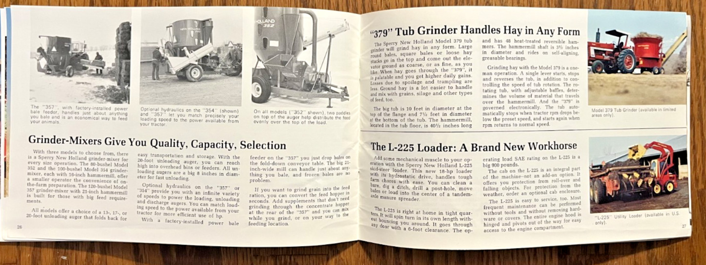 New Holland Equipment 1975 Buyers Guide vol 21 no 8