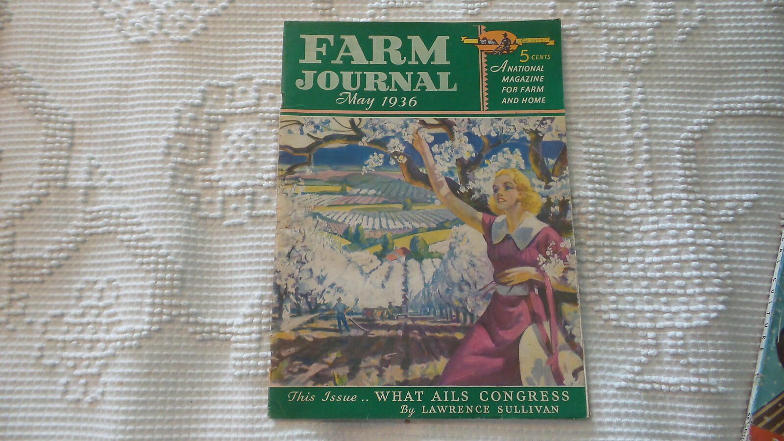 May 1936 FARM JOURNAL MAGAZINE Farm & Home
