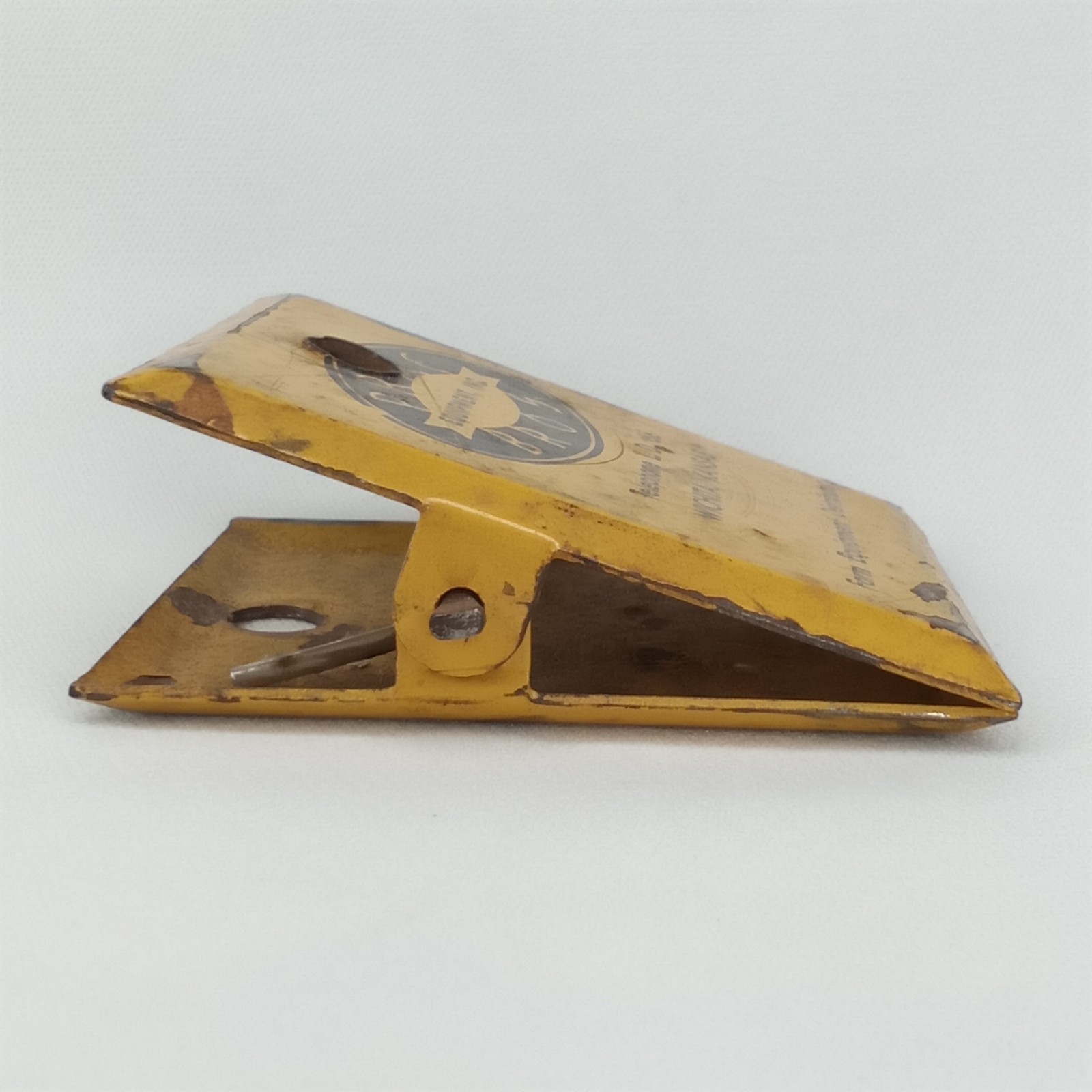 Vintage 1950s Advertising Metal Clip Price Brothers Equipment Wichita Kansas
