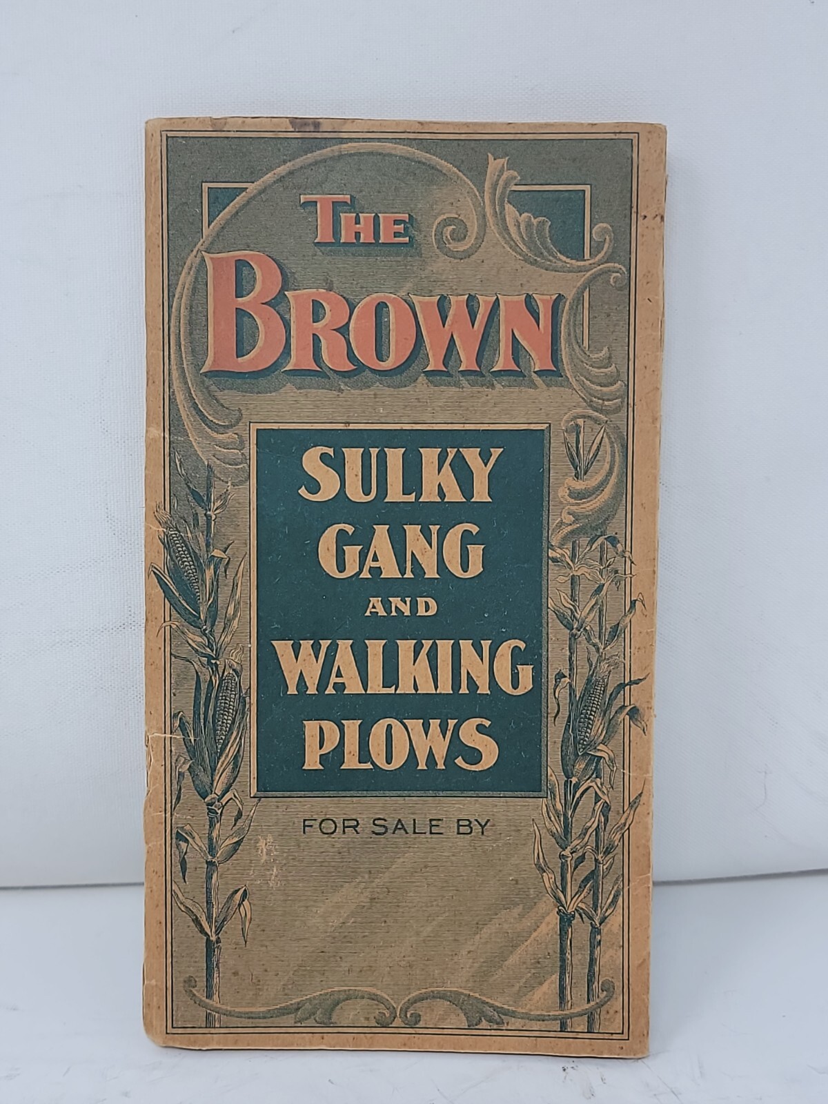Vintage 1800s The Brown Sulky Gang And Walking Plows Pocket Companion Original