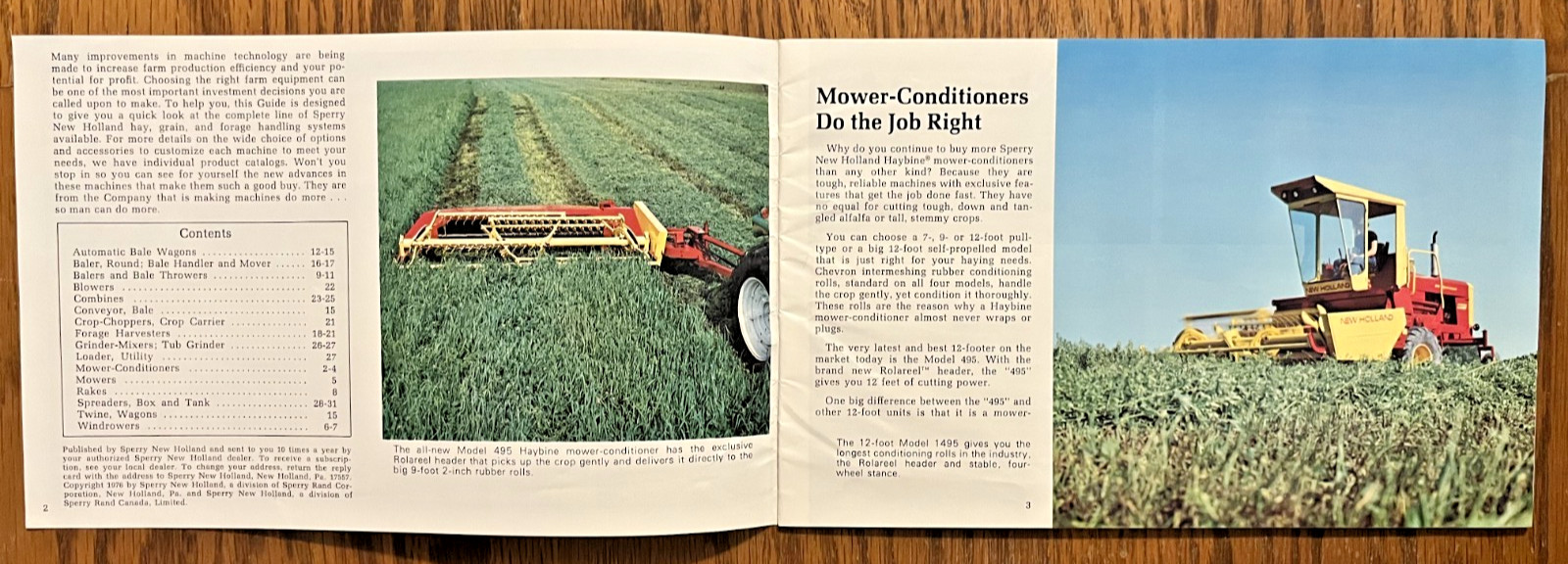 New Holland Equipment 1975 Buyers Guide vol 21 no 8