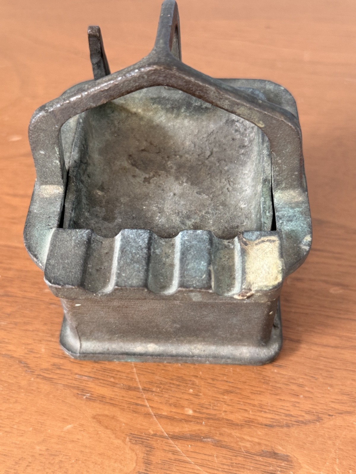 Stockland Hydro Scoop Salesman Sample Advertising Solid Brass Ashtray! Farming