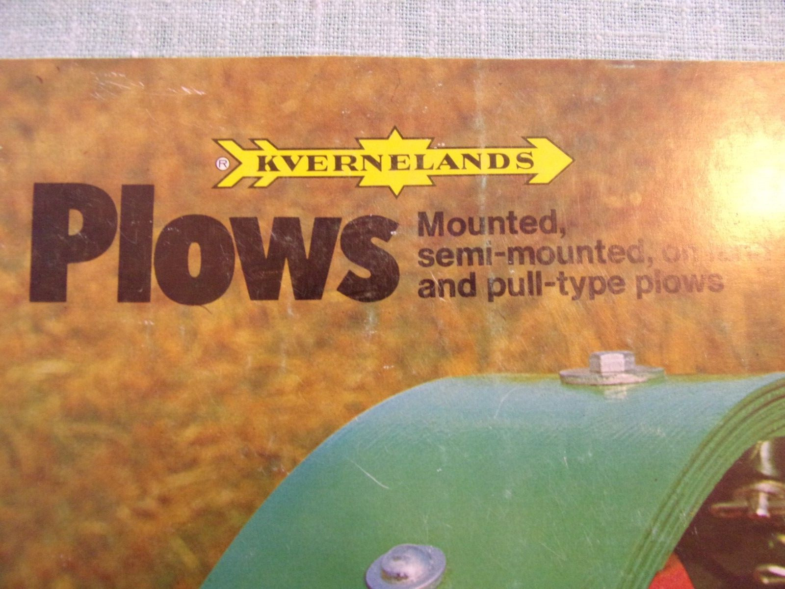 Kvernelands Mounted & Semi-mounted Plow Dealers Brochure Norway