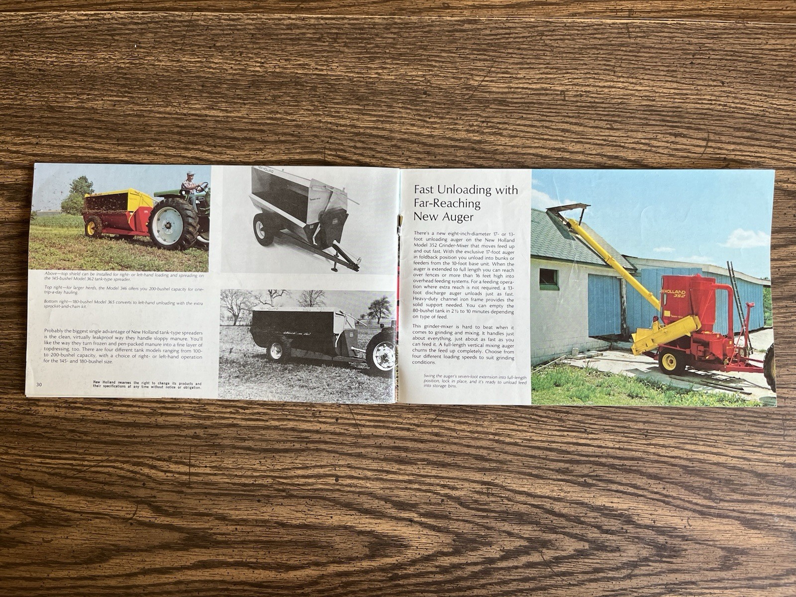 New Holland Equipment Buyers Guide Sales Brochure 1971 Volume 16 Number 8