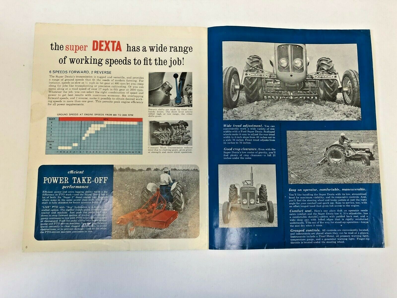 Fordson Dexta Super Dexta Super Dexta 2000 Brochures