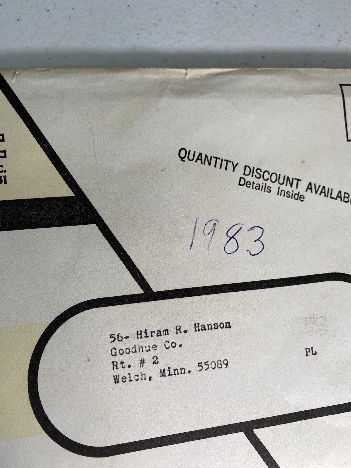 Dadant Beekeepers 1983 Catalog Envelope Order Form