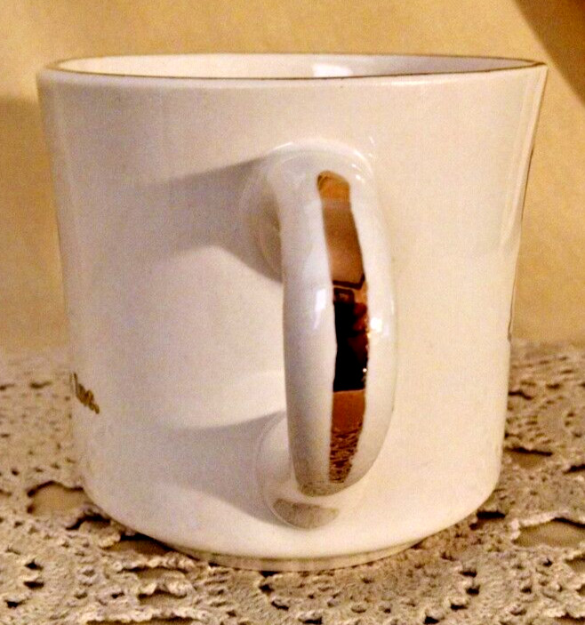 SILO-MATIC MUG VAN DUSEN ARIZONA 1980 INTL SILO CONVENTION GC SHAFER 24K GOLD.