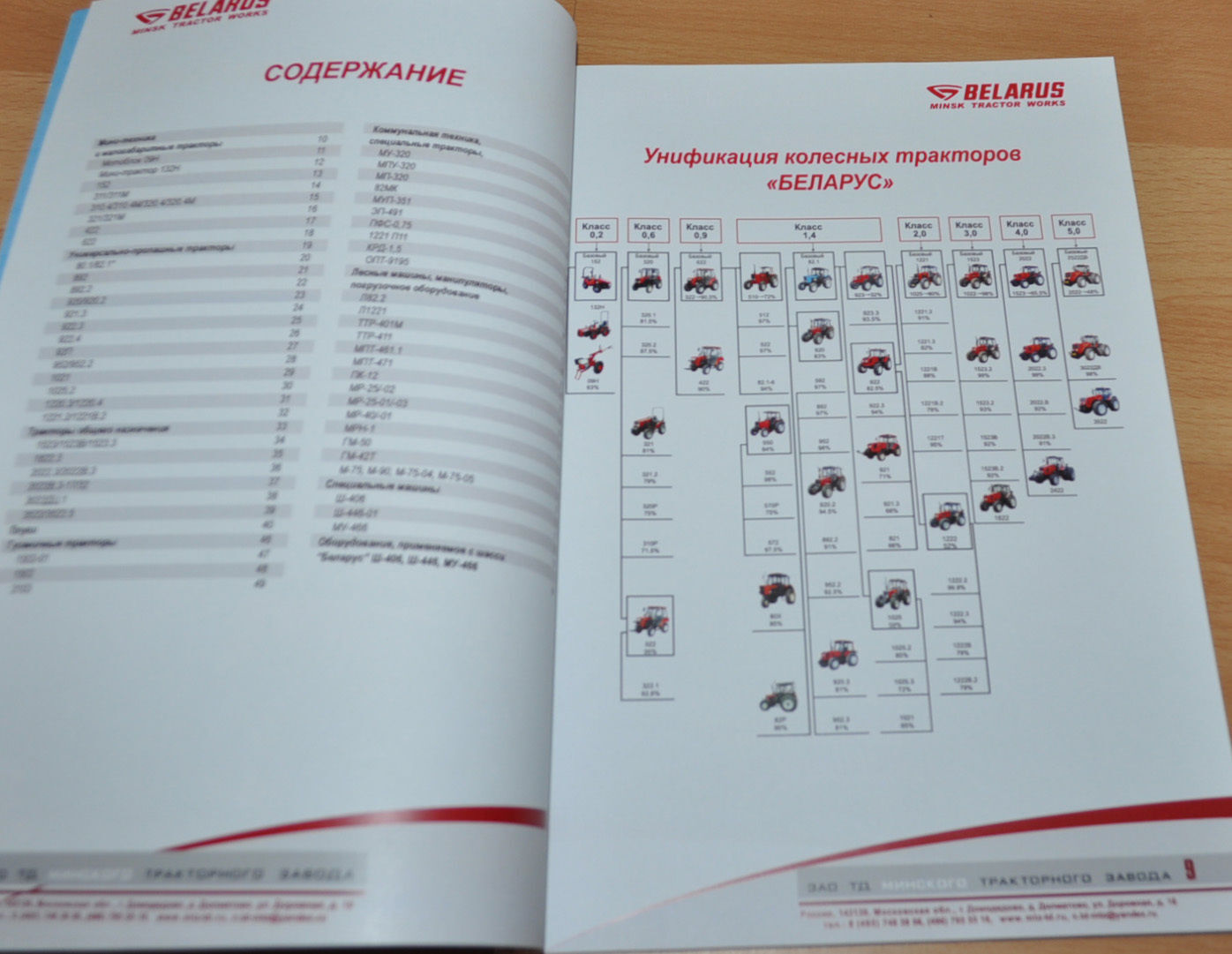 MTZ Belarus 2015 84 pages Model Range Logging Tractor Russian Brochure Prospekt