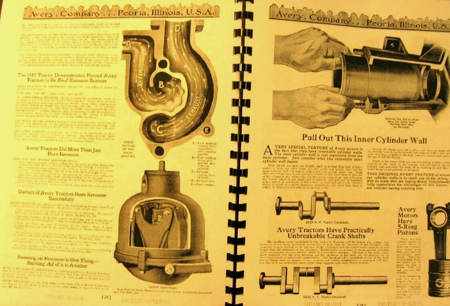 1918 Avery Sales Information Manual 80 Fully Illustrated Pages