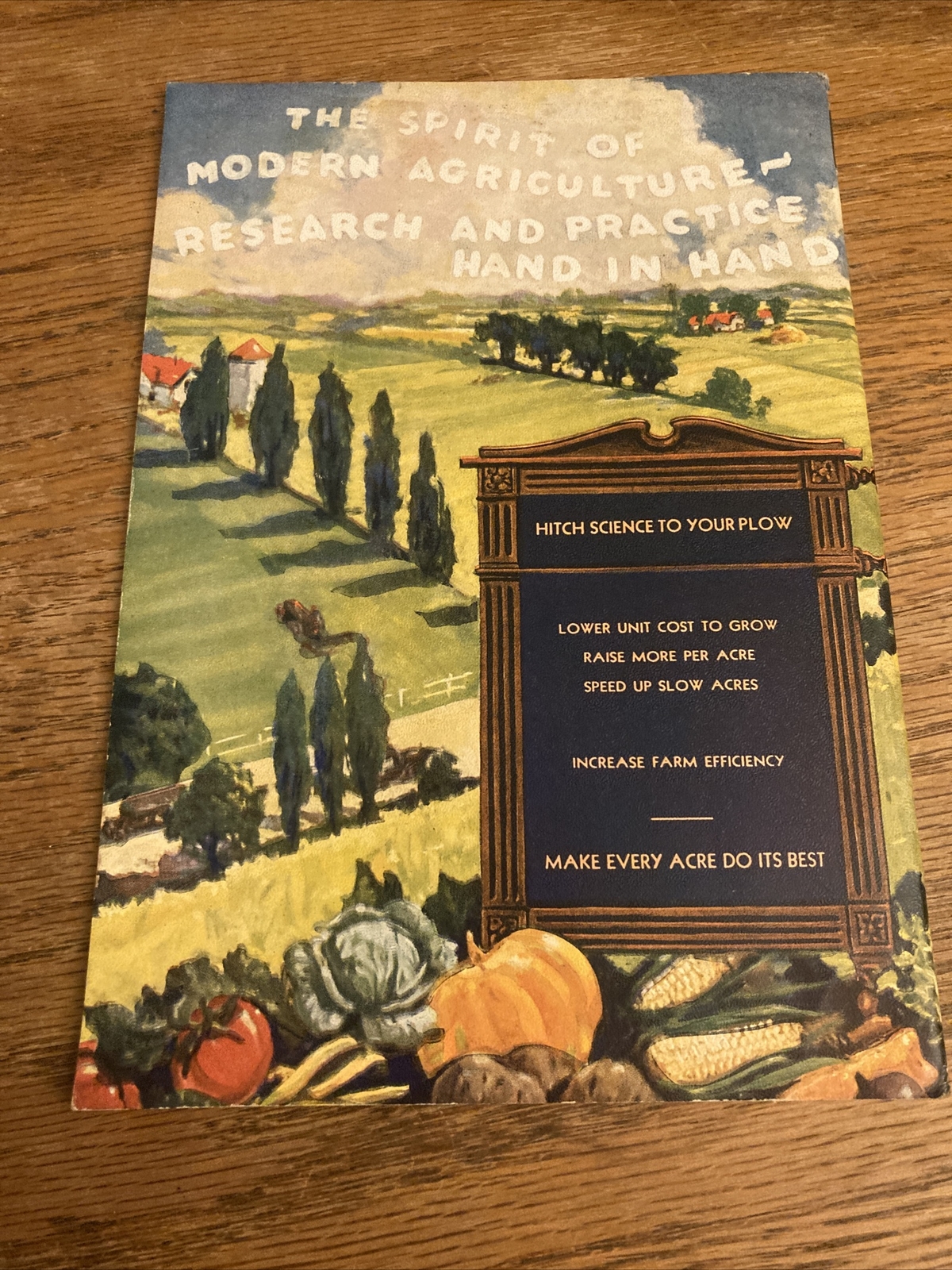 Armour’s Farmer’s Almanac 1931 Agriculture Dairy Milk Seed Harvest