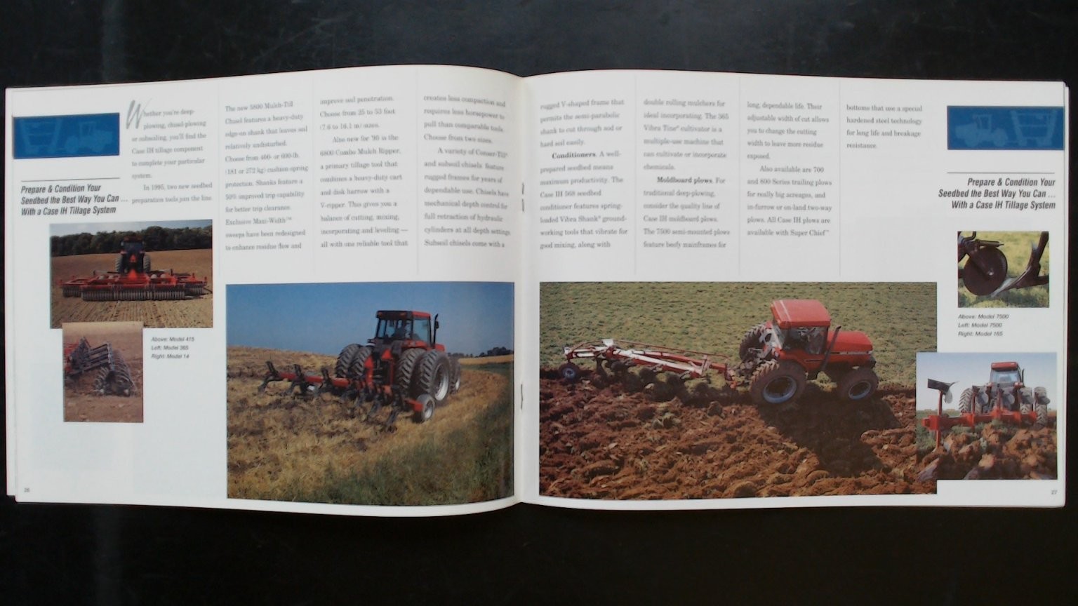 Case IH 1995 Buyer&rsquo;s Guide Agriculture Brochure Vintage Farming Tractor