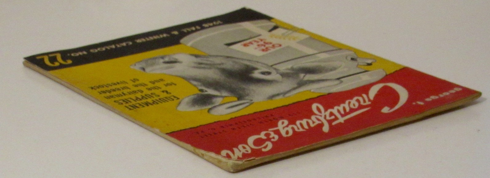 1948 CREUTZBURG & SON Philadelphia PA Dairyman Livestock Cow Farm Supply Catalog