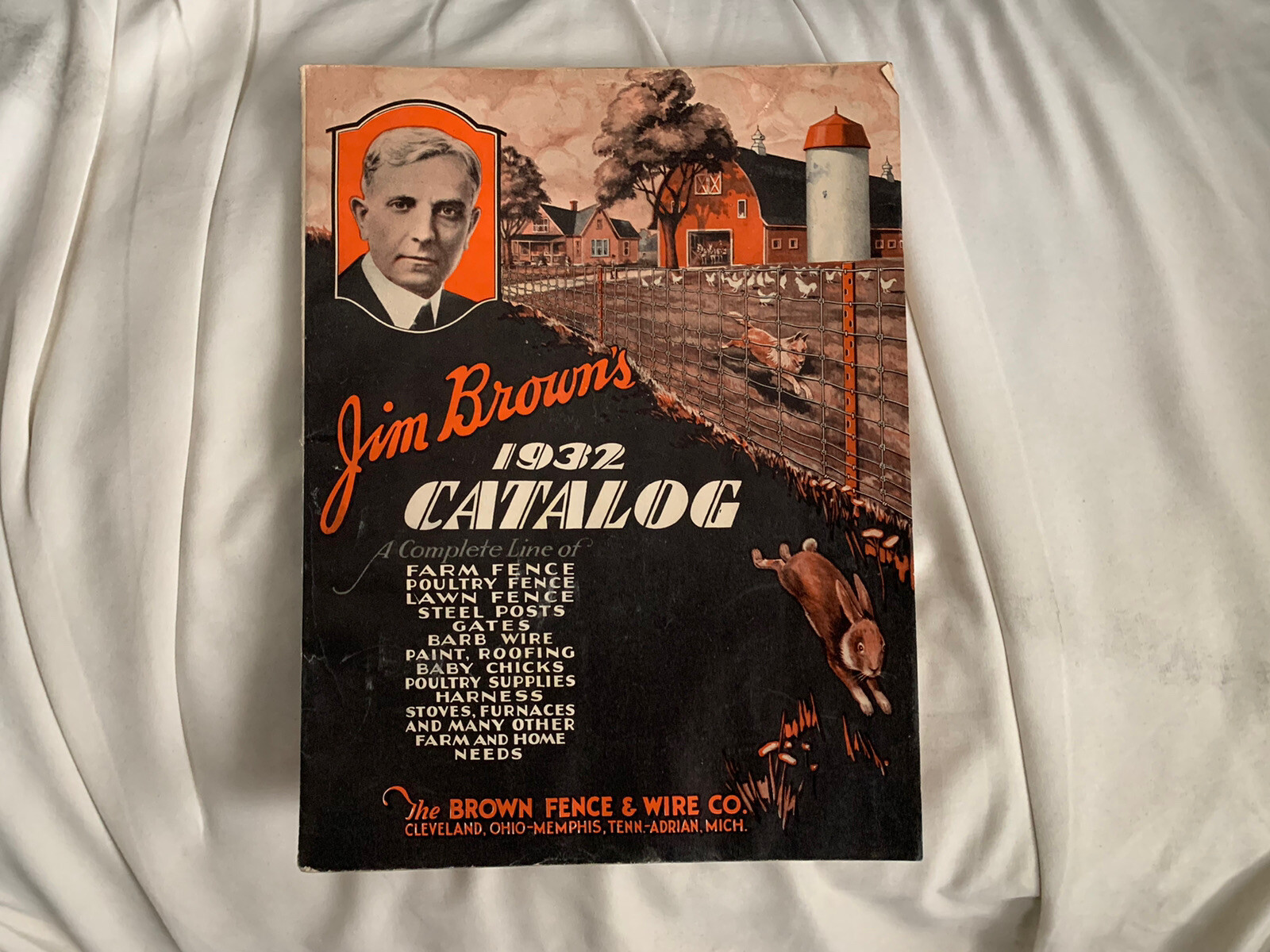 1932 JIM BROWN&rsquo;S FARM CATALOG COMPLETE INTACT EXCELLENT VINTAGE CONDITION