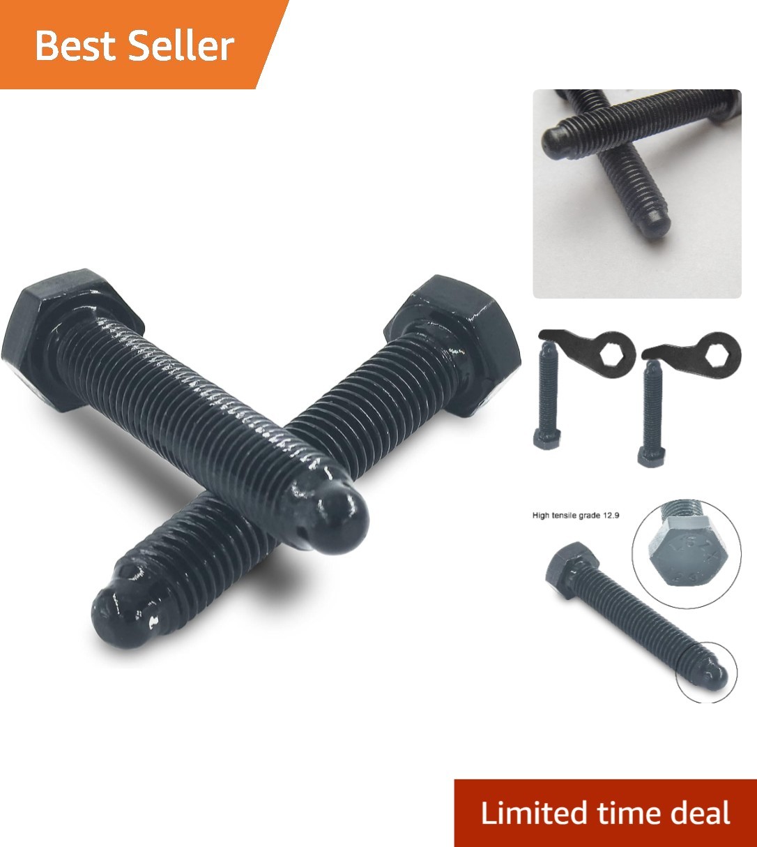 M12 Torsion Key Bolts – High Tensile Grade 12.9 Compatible with Silverado & More