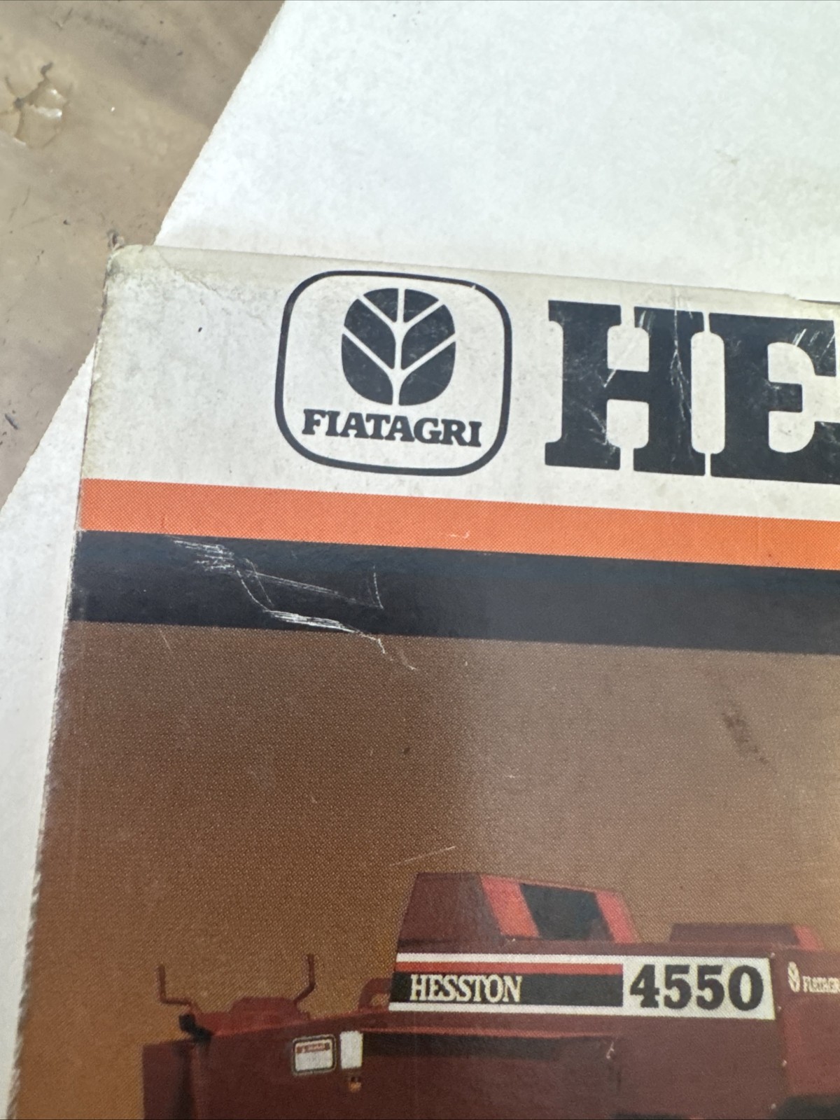 Vintage HESSTON The Prime Line Brochure 32 page White Farm Equipment Oliver