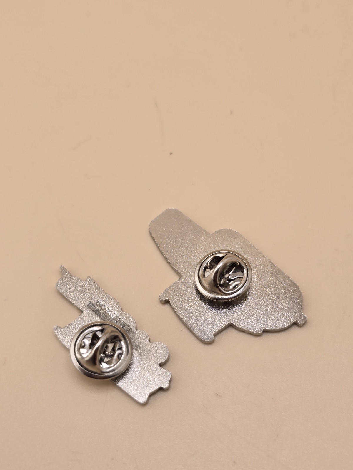 Lot Of 2 Vintage Claas Tractor Enamel Lapel Pin Challenger Agriculture Crawler